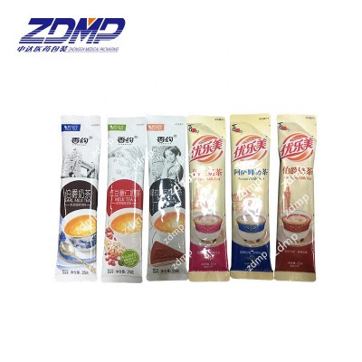 ZDMP custom medicine granules powder food solid beverage packaging bags stick pack film roll for auto packing machine