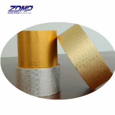 ZDMP confectionary wrapping film, custom single color aluminum foil for chocolate wrapping paper packaging chocolate wrapper