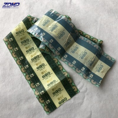 20y factory custom high quality printed PVC PET twist wrapping film roll for candy confection chocolate packaging machine